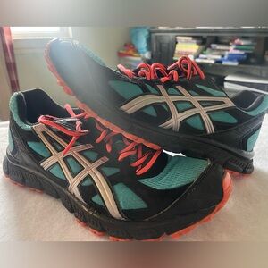 Women’s ASICS Gel Scram Blue/Black Sz 8.5